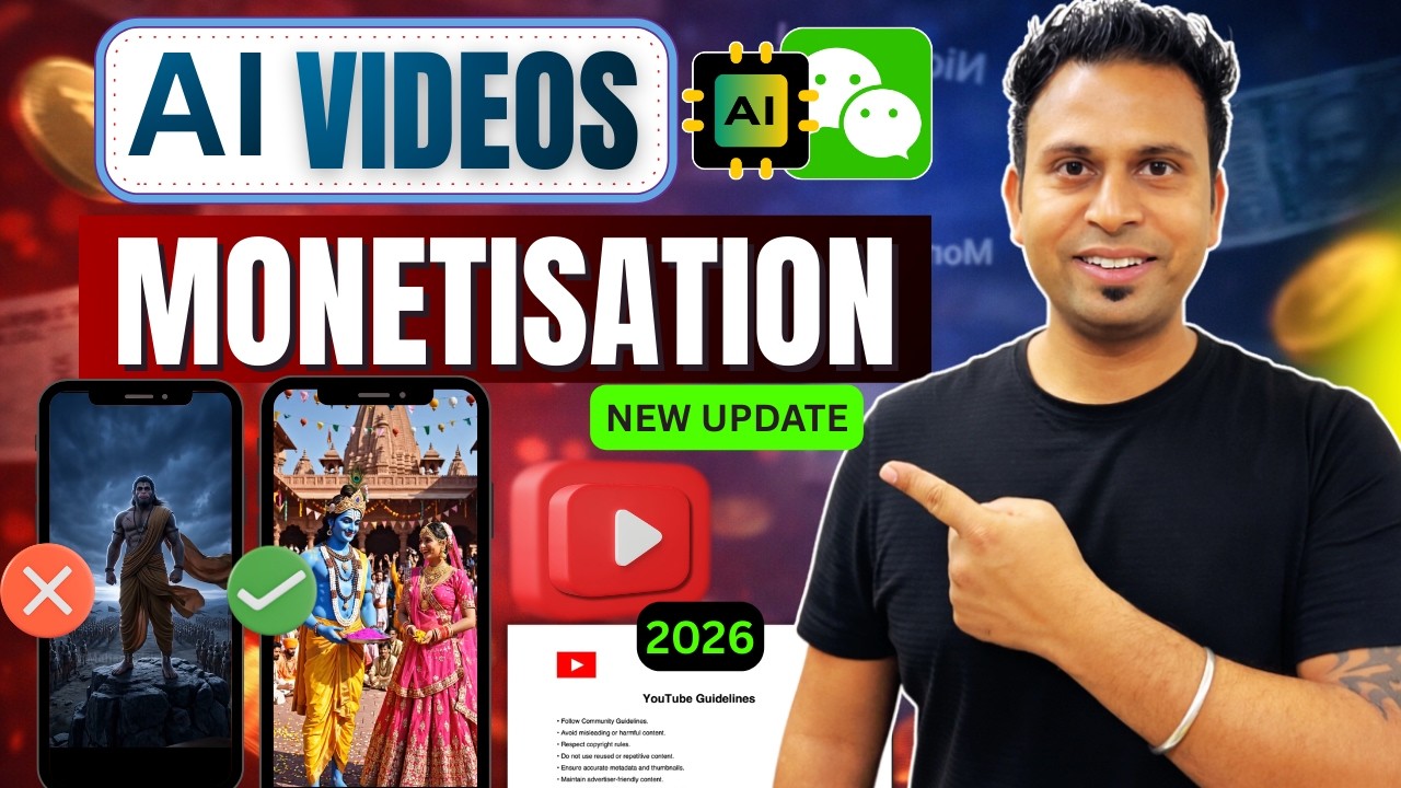 भक्ति & न्यू चैनल के लिए Long and Shorts Videos कैसे बनायें? 🔥 AI Content Easy Monetisation |
