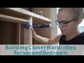 Building Wardrobe Cabinets for Bedroom 2 (Jack and Jill part 11)