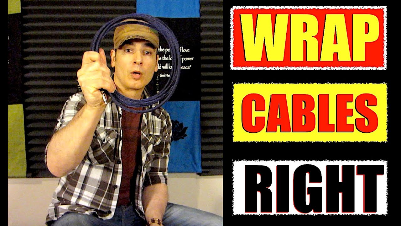 Wrapping Your Instrument Cable the Right Way YouTube