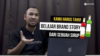 STRATEGI BRANDING: Belajar Brand Story Dari Sirup Marjan