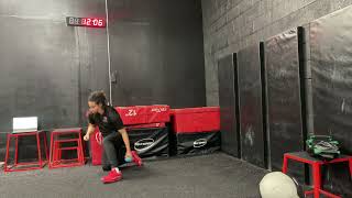 Reverse Plyo Ball Throws