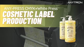 Easy CMYK+White Cosmetic Label Production