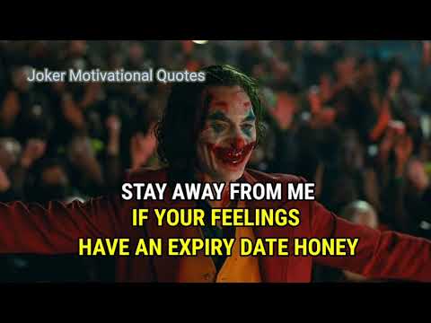 Stay Away From Me Joker Motivational Quotes Inspirational Quotes Life Changing Quotes Youtube Stay Away From Me Joker Motivational Quotes Inspirational Quotes Life Changing Quotes Youtube