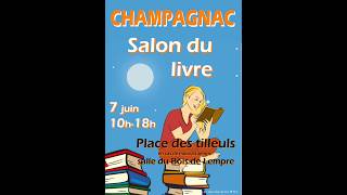 Retrouvez Moi Au Salon Du Livre De Champagnac Ce Dimanche