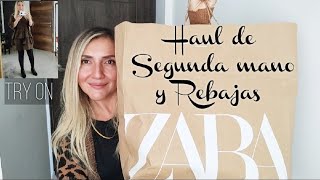 Haul / Compras Segunda Mano y Rebajas de Zara 🤎 Try on