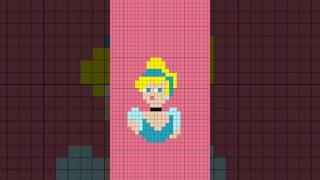 Full How to draw #cinderella 👸🏻/ Pixel Art News