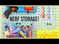 Diy  best way to organize nerf collection