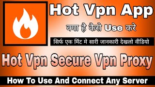 Hot Vpn Kaise Use Kare || How To Use Hot Vpn || Hot Vpn Review | Hot Vpn Secure Vpn Proxy | Hot Vpn screenshot 2