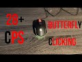 (28+) CPS Bloody A Bedless BUTTERFLY CLICKING (Matte Black)