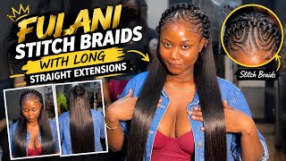 How to make beautiful Jaydah wada briads with bone straight extension.