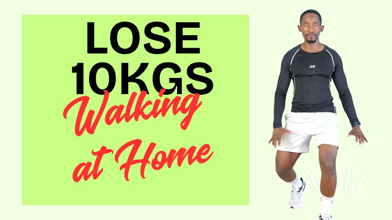 30-Minute Walking Workout for Whole Body Weight Loss - Lose 10kgs No Gym