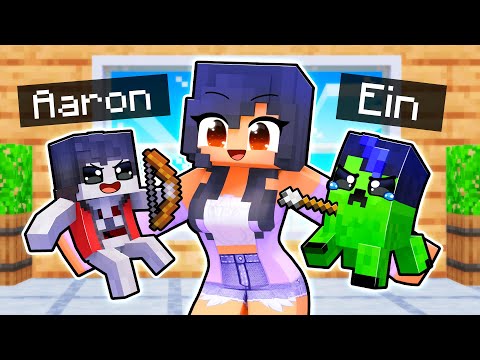 Becoming a MOM of BABY MOBS in Minecraft!
