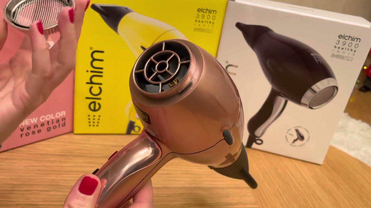 Фен для волосся ELCHIM 3900 Rose Gold