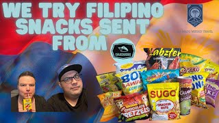 Trying Filipino 🇵🇭 Snacks (sent from our friends chadcruisers)!! A Canadian and Portuguese review. by NoMapsNeededTravel 175 views 3 years ago 25 minutes