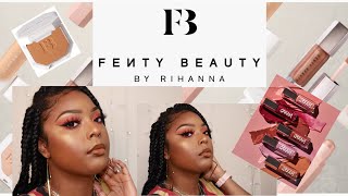 New!! Fenty pro filter foundation powder and lip creams Review!!! Is it worth $34