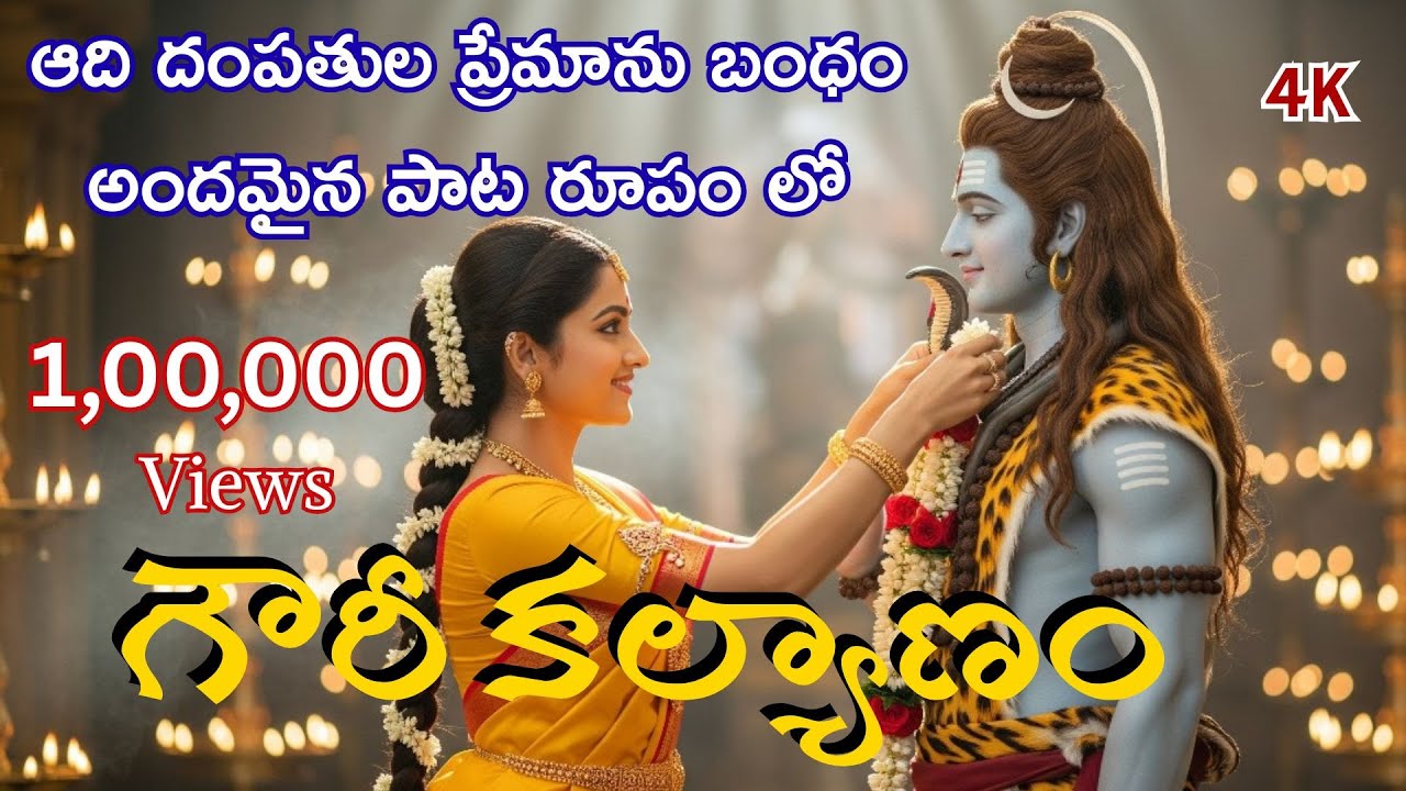 Gowri Kalyanam| Beautiful Telugu Folk Song| Karthika Masam Special Devotional Song|శ్రీ గౌరీ కల్యాణం