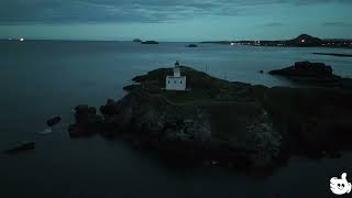 Fidra Lighthouse. Scotland