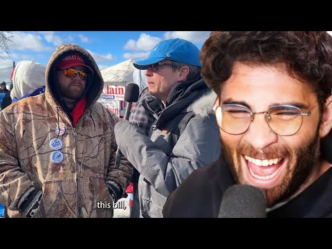 Thumbnail for MAGA Rally Hogwatch GETS WILD  | Hasanabi reacts to Walter Masterson