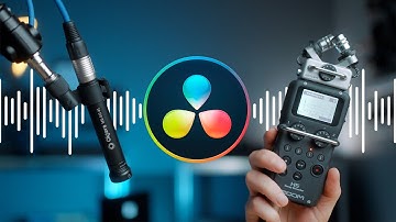 How I Record and Sync Audio | DaVinci Resolve 18 Beginner Tutorial
