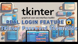 Python Tkinter Show/Hide Password | Checkbox Password Toggle GUI Tutorial (Beginner Friendly)