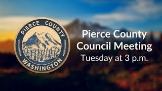 Sept. 26, 2023, Pierce County Council Meeting