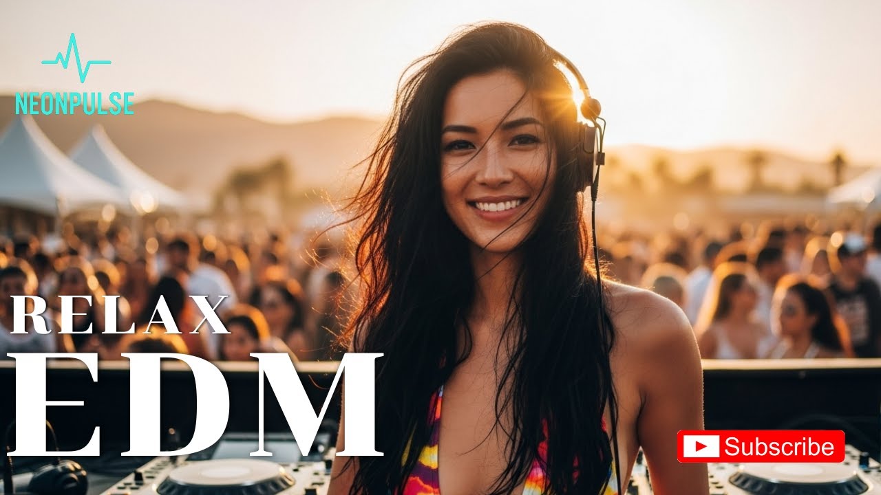 EDM Relax #8 Chill & Focus EDM 🎧 Background Music for Study, Work & Everyday Moments /Party Beach