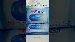 Wetkins Antiseptic Wet Wipes Tissue Basah Antiseptik Non Alkohol