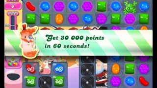 Candy Crush Saga Level 1837 walkthrough (no boosters)