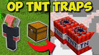 TOP 5 MINECRAFT TNT TRAPS TO PRANK YOUR FRIENDS!!!