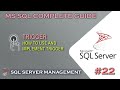 MS SQL | How to use Triggers in SQL #22