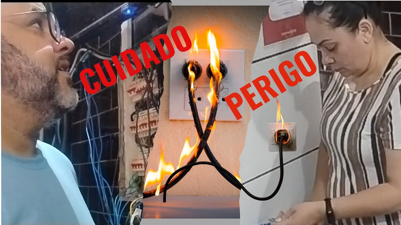 Padrão DERRETENDO em Hamburgueria! 🚨 Trocamos Cabo 10mm por 25mm e Evitamos um Incêndio!