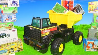 A Truck delivers Toy Vehicles