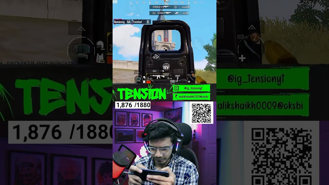 BGMI REFLEX, BGMI GUN SPRAY 