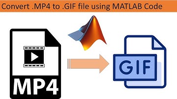 Convert .MP4 to .GIF file using MATLAB Code || MP4 to GIF conversion online || Video to gif