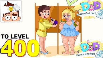 DOP 2 : Delete One Part - Gameplay Walkthrough 360 - 400 Level (android)