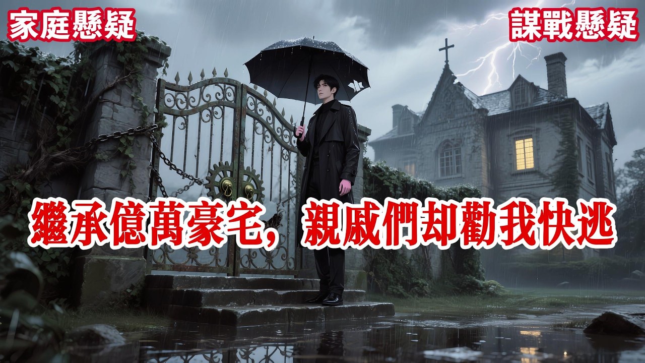 【完结】我，顾哲，一个平平无奇的上班族。一封律师函，让我继承了远房七舅姥爷的亿万豪宅。所有亲戚都跑来了，脸上挂着假笑，嘴里却说着鬼故事。说这宅子不干净，半夜有哭声......#有声小说 #悬疑 #助眠