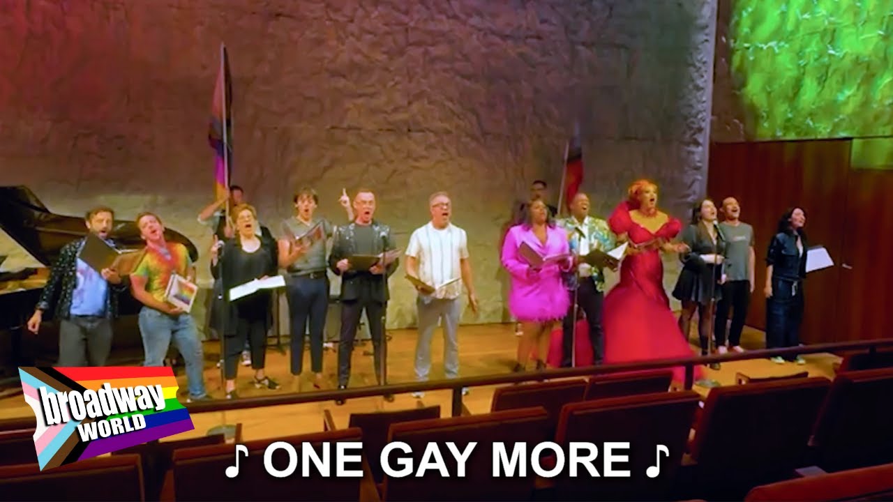 Watch 'One Gay More' From Kennedy Center Pride Protest Concert