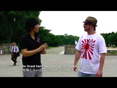 Warren and Danny in Osaka Castle Part 1 2009-6-9