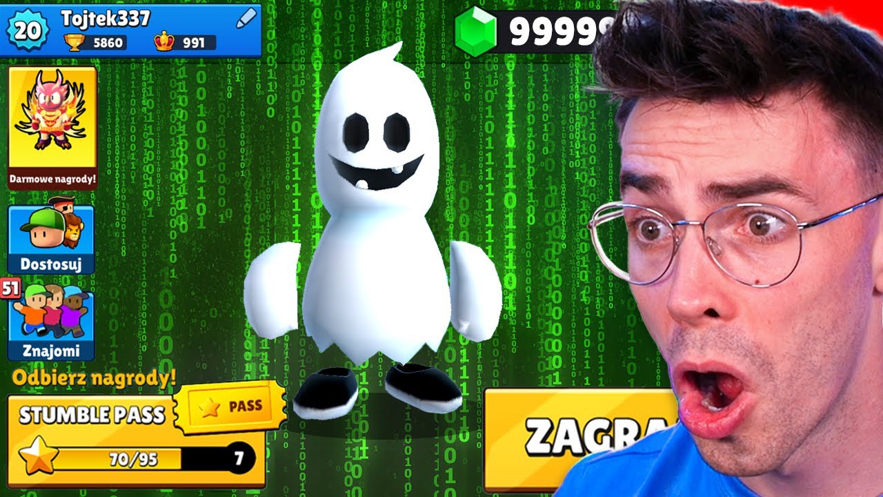 SHACKOWALI MOJE KONTO w STUMBLE GUYS!