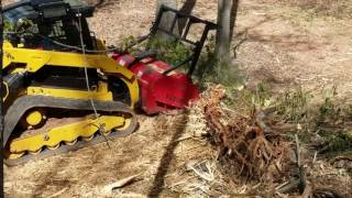 Cat 299D2 XHP Fecon Bull Hog forestry mulcher