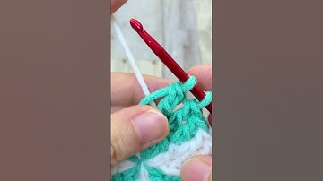 THIS GRANNY SQUARE PATTERN WILL BLOW YOUR MIND! #short #grannysquare