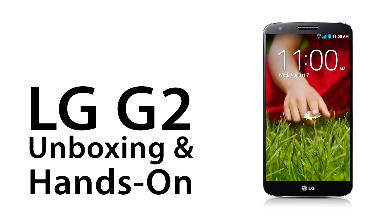 LG G2 Unboxing, Overview And HandsOn YouTube