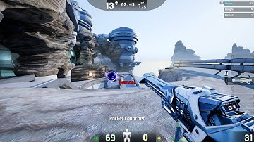 UT4 - Deathmatch on DM-Anturium (WIP map)