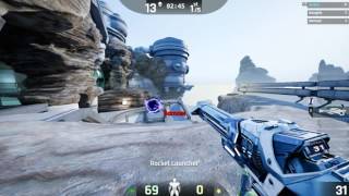 UT4 - Deathmatch on DM-Anturium (WIP map)