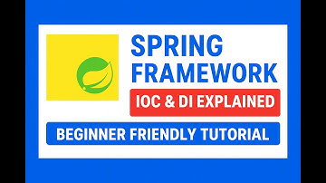 Lecture 1:Spring Framework Overview & Prerequisites | IOC Container & Dependency Injection Explained