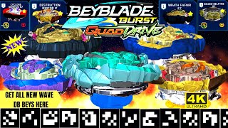 GET ALL WAVE 2 BEYBLADES OF BEYBLADE BURST QUAD DRIVE | HERE'S THE RIGHT WAY | NEW QR CODES | 4K HD