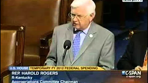 Chairman Rogers on Continuing Resolution to Avoid Government Shutdown