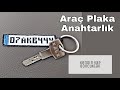 Boncuktan Araç Plaka Anahtarlık Yapımı / Kendin Yap