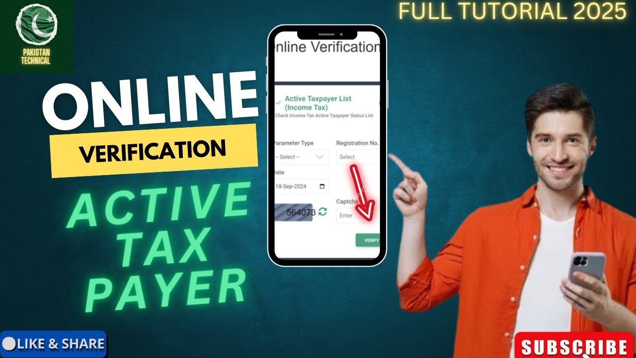 Online verification of active taxpayer| verification of filler and non filler | FBR| 