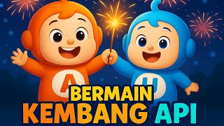 Bermain Kembang Api | Lagu & Kartun Anak Ceria | ABA UBU Gemesin Banget